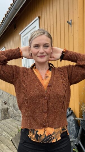 Narvik cardigan Spice
